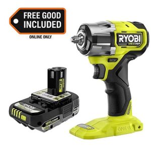 Ryobi ONE+ HP 18V Brushless Cordless 3/8" Impact Wrench w/ 2.0 Ah HP Battery