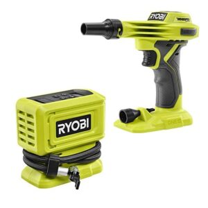 Ryobi One+ 18V High Pressure Inflator w/ 18V High Volume Inflator (Tools Only)