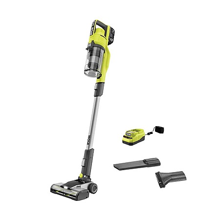 Select Stores: RYOBI ONE+ 18V Cordless Stick Vacuum w/ 4.0 Ah Battery/Charger