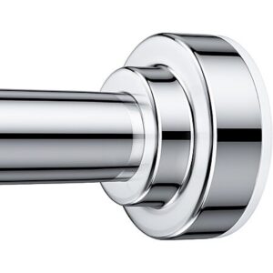 TEECK 32-80" Stainless Steel Shower Curtain Rod (Silver)