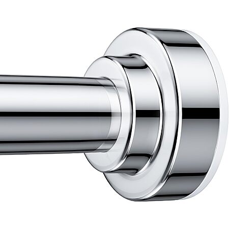 TEECK 32-80" Stainless Steel Shower Curtain Rod (Silver)