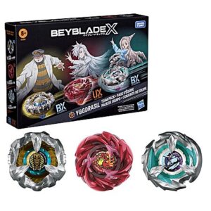 $25.49: Beyblade X Yggdrasil Team Pack, 3 Takara Tomy Tops, Anime Battling Tops Game Toys, Ages 8+ (Amazon Exclusive)