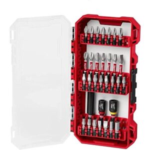 32-Pc Milwaukee Electric Tool Shockwave Heavy Duty Impact Driver Bit Set