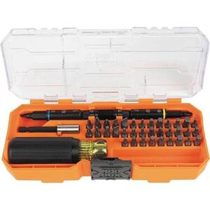 46-Pc Klein Tools KNECT Impact-Rated Multi-Bit Screwdriver / Nut Driver Set