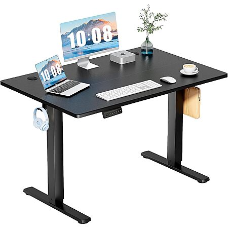 48" Dumos Electric Adjustable Height Workstation Standing Desk (various colors)