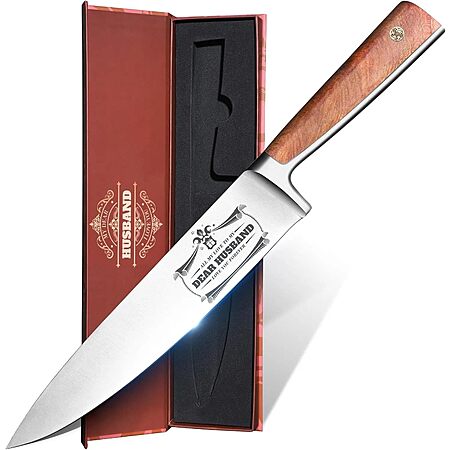 $6.74*:Huusk Premium 8” Chef Knife at Amazon