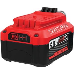 CRAFTSMAN V20 6Ah Li-ion Power Tool Battery