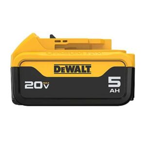 DEWALT, DCB205, Battery, 20V, 5 Ah, Lithium-Ion, Compatible with 20V MAX Tools $50