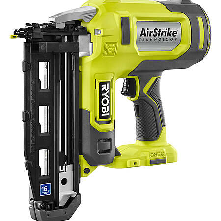 FACT BLEMISHED RYOBI 18V ONE+ AirStrike 16GA Finish Nailer, $119.99, possible FS, Direct Tools Outlet