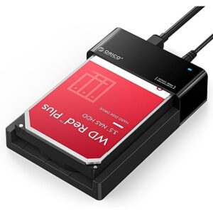 Orico External USB 3.0 to SATA Hard Drive Docking Station (for 2.5"/3.5" Drives, up to 24TB)