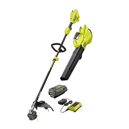Ryobi 40v Attachment Capable Trimmer and Blower 2 Tool Kit Factory Blemished $161+$3.14 Shipping at Direct Tools