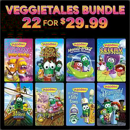 VeggieTales 22 Movie Bundle $29.99