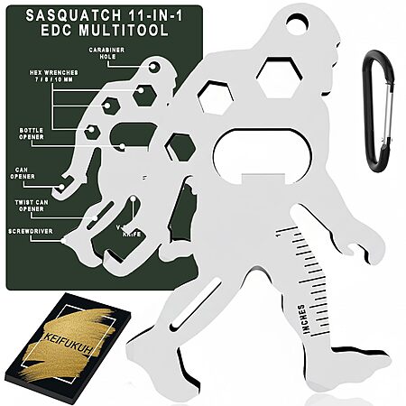11-in-1 KEIFUKUH Sasquatch EDC Multitool
