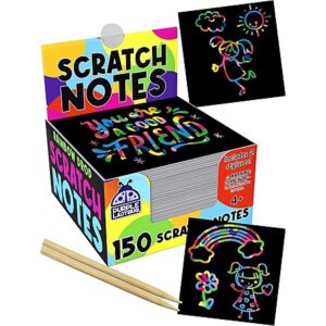 150-Count Purple Ladybug Scratch Art Mini Notes (Rainbow) $5.59 + Free Shipping w/ Prime or on $35+