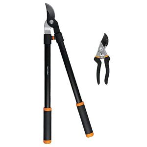 2-pc Fiskars Lopper & Hand Pruner Garden Tool Set $19.88 + Free S&H