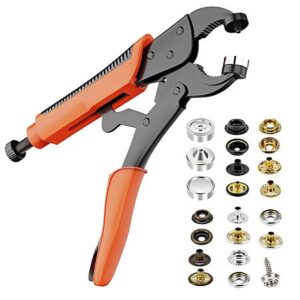 380-Pc Titoe Heavy Duty Snap Fastener Tool Kit