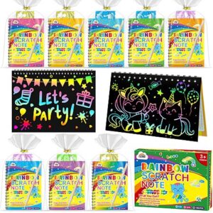 4-Pack ZMLM Rainbow Scratch Notebook Paper Pads (Party) $4.49 + Free Shipping w/ Prime or on $35+