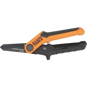 7" Klein Tools Titanium Coated Heavy Duty Utility Scissors