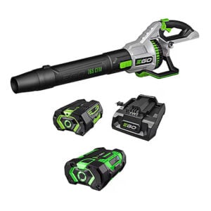 EGO Power+ 56-Volt 765 CFM Brushless Leaf Blower + 5.0Ah & 2.5Ah Battery