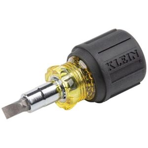 Klein Tools 6-in-1 Multi-Bit Stubby Screwdriver/Nut Driver (32561) $8.98 + Free Shipping w/ Prime or on $35+