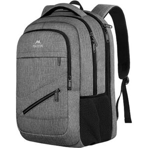[Lightning Deal]$20.69: MATEIN 17" Travel Laptop Backpack, TSA Approved, Anti-Theft Pocket, Trolley Sleeve, Grey at Amazon