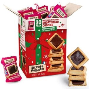 Michel et Augustin Christmas Cookies, French Shortbread Cookie Squares $8.99