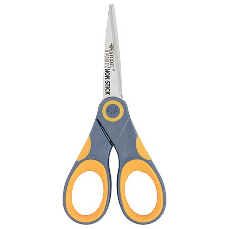 5" Westcott Titanium Bonded Non-Stick Fabric Scissors