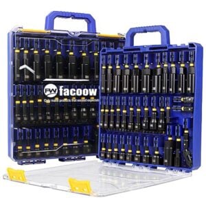55-Pc Facoow Magnetic Impact Nut Driver Set