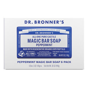 Costco - Dr. Bronner's Peppermint Bar Soap 6/5oz Bars $9.97 in store only YMMV