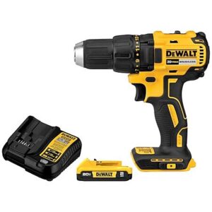 DeWALT 20V MAX Cordless 1/2" Drill Driver w/ XR 2.0Ah Battery & Charger Kit