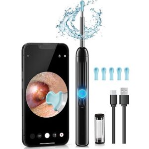 JEGOAT Ear Wax Removal Tool Kit w/ HD Camera & LED Lights