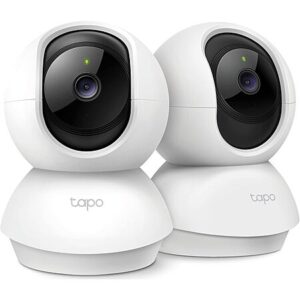 2-Pack Tapo C210P2 2K Pan/Tilt Indoor Security Camera