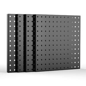 4-Pk 12" x 12" WORKPRO Metal Pegboard Panels