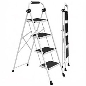 44" Alvantor Folding 3-Step 330-Lb Capacity Step Ladder