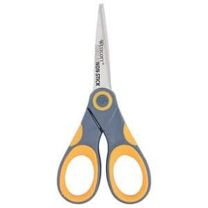 5" Westcott Titanium Bonded Non-Stick Fabric Scissors
