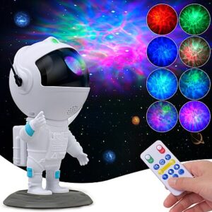 Astronaut Galaxy LED Projector for Kids w/ 8 Colors Nebula & Stars $7.99 + Free Shipping w/ Prime or on $35+