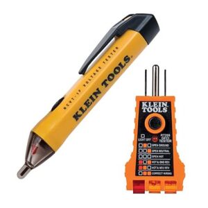 Prime Members: Klein Tools Non-Contact Low Voltage Test Pen + GFCI Outlet Tester