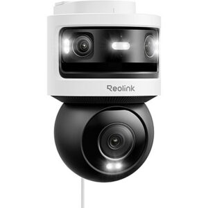 Prime: REOLINK OMVI 3i Triple-Lens 10MP 180° Panoramic + 8MP 4K Pan-Tilt Outdoor Security Camera w/ WiFi 6, SyncTrack Auto Tracking & Local AI $219.99 + Free Shipping
