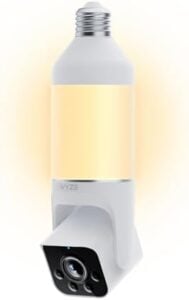 Prime: WYZE Bulb Cam 2K HD Smart Light Bulb Security Camera w/ Color Night Vision