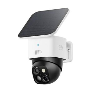 Prime: eufy Security SoloCam S340 Solar-Powered Outdoor Security Camera