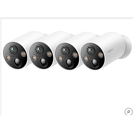TP-Link Tapo TC85 2K Wire-free Smart Security Camera, 4-pack with Solar Panel $129.99 without Solar Panel $99.99 free shipping Costco.com