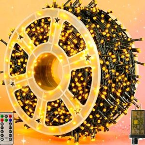 164Ft Domolli 500LED 8-Mode Christmas Tree Lights w/ 3 Timers & Memory Function $7.79 + Free Shipping w/ Prime or on $35+