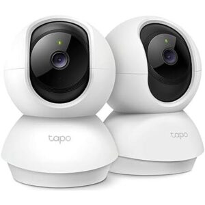 2-Pk Tapo C210P2 2K Pan/Tilt Indoor Security Camera