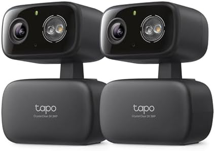 $49.98* | 2-Pk Tapo HybridCam 360 2K 30 fps Pan/Tilt Wired Wi-Fi Outdoor Security Camera at Amazon