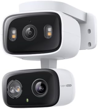 $54.99 | Tapo HybridCam Duo 2K 3MP Indoor/Outdoor Dual Lens Pan/Tilt Security Camera + 25% Back w/ Prime Visa Card at Amazon
