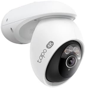 $71.99* | Tapo 4K 8MP Wired Pan/Tilt Outdoor Security Camera (C560WS) at Amazon