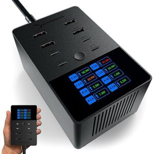 8-Port 252W Sabrent Voltik USB-A & USB-C PD 3.0 Charging Station