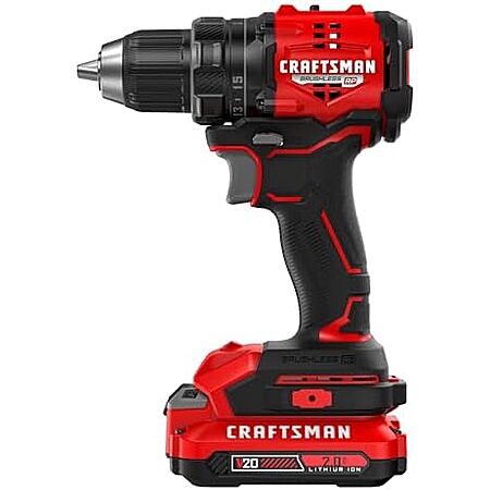 CRAFTSMAN V20 BRUSHLESS RP Compact Drill/Driver + 1.5Ah Battery & Charger