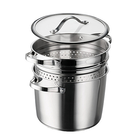 Costco - Tramontina 8-Quart Stainless Steel Tri-ply Base Multicooker w/ Pasta Insert $19.97 in store only YMMV