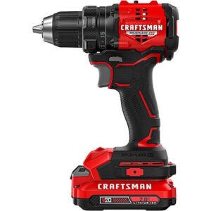 Craftsman V20 Brushless RP Compact Drill/Driver Kit w/ 2Ah Battery/Charger